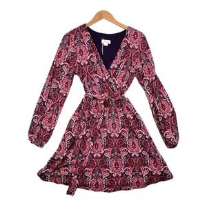 Anthropologie Vibrant Paisley Midi Dress